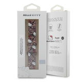 Curea pentru Garmin Venu 2, Hello Kitty Strap Silicone Tags Graffiti (Hkuwlsdgptp), roz