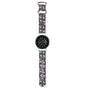 Curea pentru Garmin Venu 2, Hello Kitty Strap Silicone Heads & Stripes (HKUWLSDIESK)-Samsung Watch (46mm)/Watch 3, Huawei Watch GT 2/GT 3 (46mm)- Black, negru