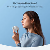 Incarcator wireless Anker MagGo 3-in-1 (B25M8H21), pentru iPhone 15/16, AirPods, Apple Watch, MagSafe Qi2, Pliabil, 15W, alb