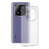 Husa pentru Xiaomi Redmi Note 14 Pro+ 5G, Techsuit Clear Silicone, transparenta