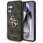 Husa pentru Samsung Galaxy S25, Guess Hardcase 4G Big Metal Logo (GUHCS25S4GMGBR), maro