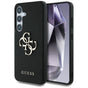 Husa pentru Samsung Galaxy S25, Guess Hardcase 4G Grained Big and Classic Logo (GUHCS25SPGT4MBK), negru