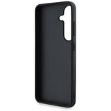 Husa pentru Samsung Galaxy S25 Plus, Guess Hardcase 4G Grained Big and Classic Logo (GUHCS25MPGT4MBK), negru