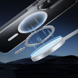 Husa pentru Samsung Galaxy S25 Plus, ESR Classic Hybrid HaloLock, negru/transparenta