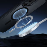 Husa pentru Samsung Galaxy S25 Plus, ESR Classic Hybrid HaloLock, negru frost