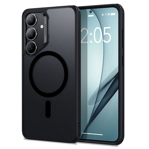 Husa pentru Samsung Galaxy S25 Plus, ESR Classic Hybrid HaloLock, negru frost
