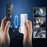 Husa pentru Samsung Galaxy S25 Plus, ESR Classic Hybrid HaloLock, negru frost