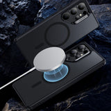 Husa pentru Samsung Galaxy S25 Ultra, ESR Classic Hybrid HaloLock, negru frost