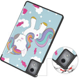 Husa tableta pentru Lenovo Tab K11 Plus, Techsuit FoldPro, Unicorn