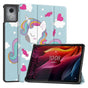 Husa tableta pentru Lenovo Tab K11 Plus, Techsuit FoldPro, Unicorn