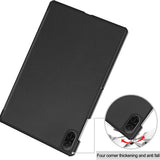 Husa tableta pentru Honor Pad X8a, Techsuit FoldPro, roz