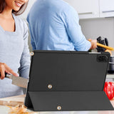 Husa tableta pentru Honor Pad X8a, Techsuit FoldPro, roz