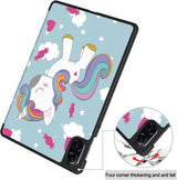 Husa tableta pentru Honor Pad X8a, Techsuit FoldPro, Butterfly