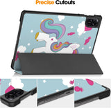 Husa tableta pentru Honor Pad X8a, Techsuit FoldPro, Butterfly