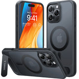 Husa pentru iPhone 16 Pro Max, Torras Pstand MagSafe, negru