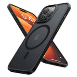 Husa pentru iPhone 15 Pro, Torras Guardian Magnetic Series, negru