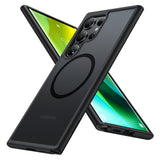 Husa pentru Samsung Galaxy S24 Ultra, Torras Guardian Magnetic Series, gri