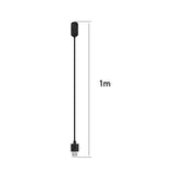 Incarcator wireless Techsuit SmartWatch Wireless Cablu de incarcare (THA2), pentru Amazfit T-Rex / GTR 42mm / GTR 47mm / GTS, negru