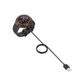 Incarcator wireless Techsuit SmartWatch Wireless Cablu de incarcare (THA2), pentru Amazfit T-Rex / GTR 42mm / GTR 47mm / GTS, negru
