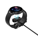Incarcator wireless Techsuit SmartWatch Wireless Cablu de incarcare (THA3), pentru Amazfit Cheetah/Pro/T-Rex Ultra/T-Rex 2/GTR4/GTS4, negru
