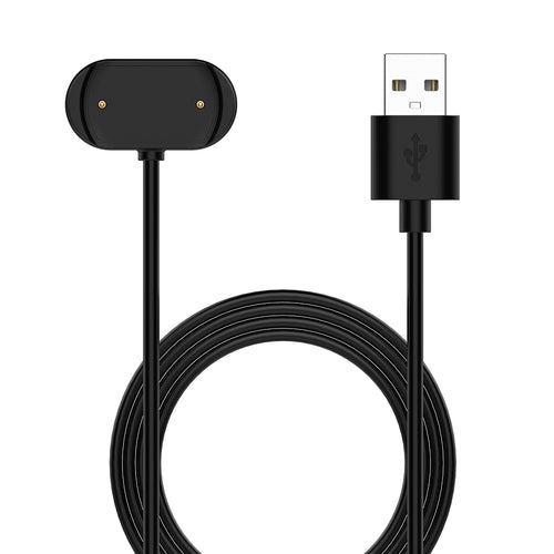 Incarcator wireless Techsuit SmartWatch Wireless Cablu de incarcare (THA3), pentru Amazfit Cheetah/Pro/T-Rex Ultra/T-Rex 2/GTR4/GTS4, negru