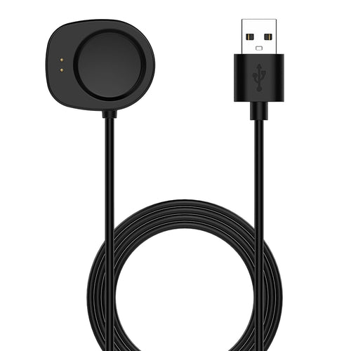 Incarcator wireless Techsuit SmartWatch Wireless Cablu de incarcare (THA4), pentru Amazfit T-Rex3 / Balance / Active Max / Active 3 Premium, negru