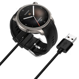 Incarcator wireless Techsuit SmartWatch Wireless Cablu de incarcare (THA4), pentru Amazfit T-Rex3 / Balance / Active Max / Active 3 Premium, negru