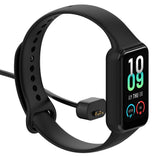 Incarcator wireless Techsuit SmartWatch Wireless Cablu de incarcare (THA5), pentru Amazfit Band 7, negru