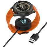 Incarcator wireless Techsuit SmartWatch Wireless Cablu de incarcare (TXC9), pentru Xiaomi Watch S4 Sport, USB, negru