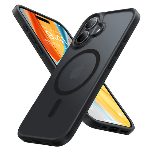 Husa pentru iPhone 16, Torras Guardian Magnetic Series, negru