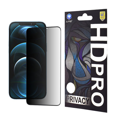 Folie de protectie pentru iPhone 12 Pro Max, Lito HD Pro Privacy