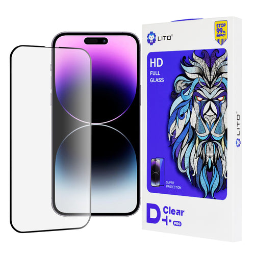 Folie de protectie pentru iPhone 14 Pro Max, Lito D+ Pro Clear