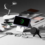 Husa pentru Samsung Galaxy S25, Ringke Silicone Magnetic MagSafe, negru