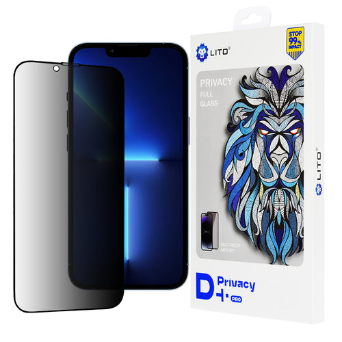 Folie de protectie pentru iPhone 13 Pro Max, Lito D+ Pro Privacy
