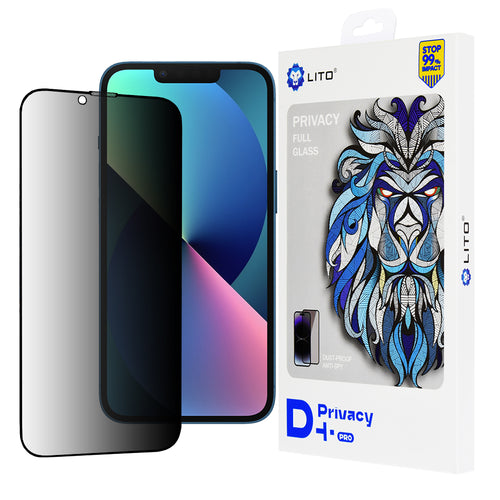 Folie de protectie pentru iPhone 13, Lito D+ Pro Privacy