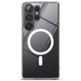 Husa pentru Samsung Galaxy S25 Ultra, Ringke Fusion MagSafe, transparenta