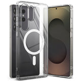 Husa pentru Samsung Galaxy S25 Ultra, Ringke Fusion MagSafe, transparenta