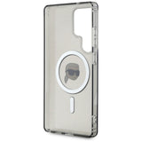 Husa pentru Samsung Galaxy S25 Ultra, Karl Lagerfeld IML MagSafe (KLHMS25LHLSKIK), negru