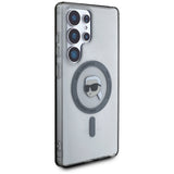 Husa pentru Samsung Galaxy S25 Ultra, Karl Lagerfeld IML MagSafe (KLHMS25LHLSKIK), negru