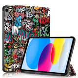 Husa tableta pentru iPad 10 (2022) 10.9, Techsuit FoldPro, Butterfly