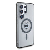 Husa pentru Samsung Galaxy S25 Ultra, Karl Lagerfeld IML MagSafe (KLHMS25LHLSCHK), negru