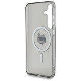 Husa pentru Samsung Galaxy S25, Karl Lagerfeld IML MagSafe (KLHMS25SHLSCHK), negru