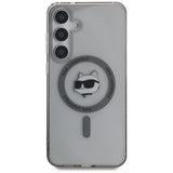 Husa pentru Samsung Galaxy S25, Karl Lagerfeld IML MagSafe (KLHMS25SHLSCHK), negru