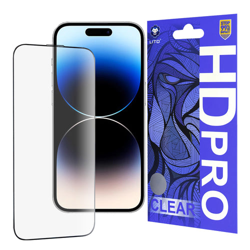 Folie de protectie pentru iPhone 14 Pro, Lito HD Pro Clear