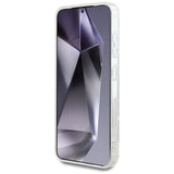 Husa pentru Samsung Galaxy S25, Karl Lagerfeld IML MagSafe (KLHMS25SHLSCHH), alb