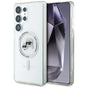 Husa pentru Samsung Galaxy S25 Ultra, Karl Lagerfeld IML MagSafe (KLHMS25LHLSKCH), alb