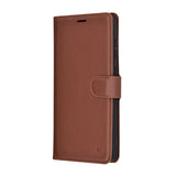 Husa pentru Samsung Galaxy A56 5G, Techsuit Leather Folio, maro