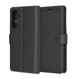 Husa pentru Samsung Galaxy A56 5G, Techsuit Leather Folio, maro