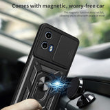 Husa pentru Motorola Moto G31, Techsuit CamShield Series, negru