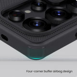 Husa pentru Samsung Galaxy S25 Ultra, Nillkin Super Frosted Shield Pro Magnetic MagSafe, negru